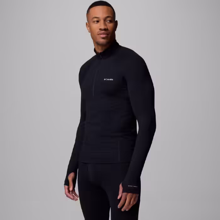 Футболка с длинным рукавом термобелье Columbia Midweight Stretch Long Sleeve Half Zip - 5