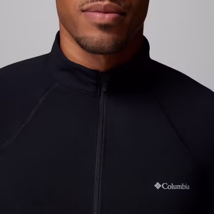 Футболка с длинным рукавом термобелье Columbia Midweight Stretch Long Sleeve Half Zip - 6