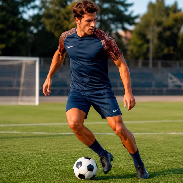 Tricou Nike M NK DF ACADEMY JSY SS Albastru L - 7