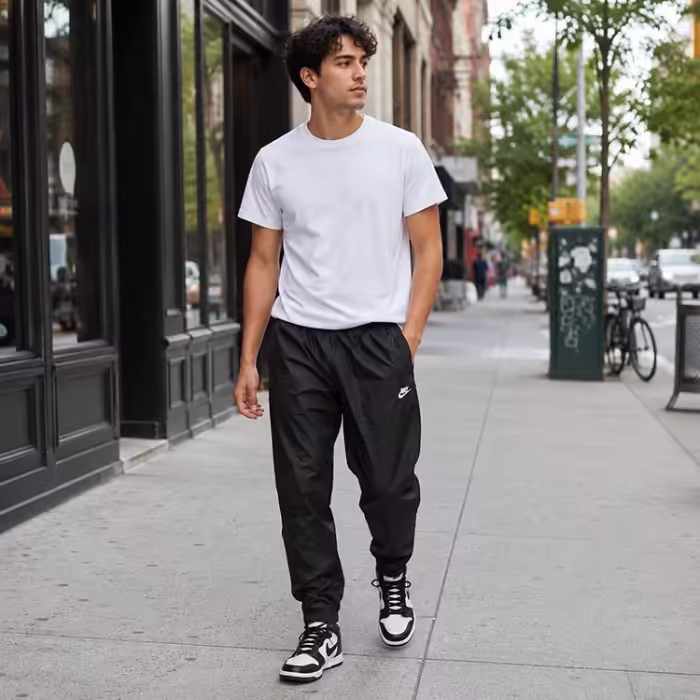 Брюки Nike M NK WR WVN LND PANT Черный M - 8