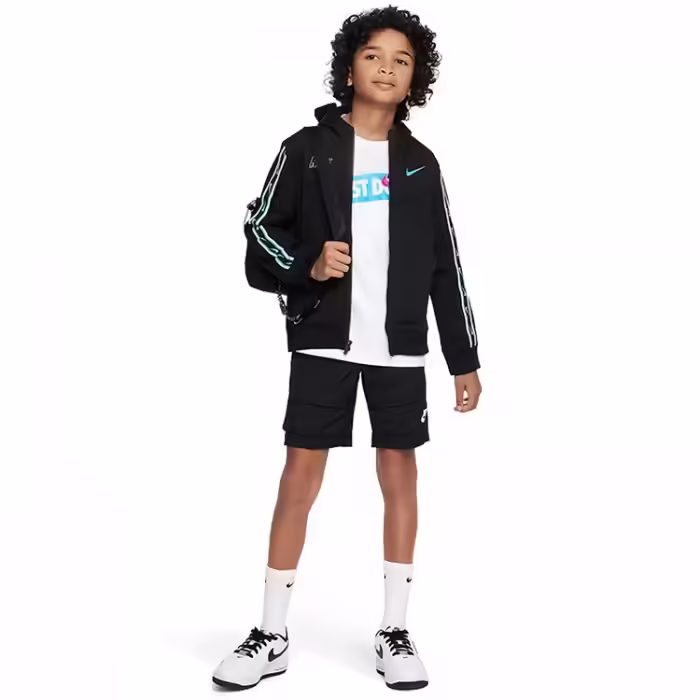 Толстовка Nike B NSW REPEAT SW PK FZ HOODIE - 3