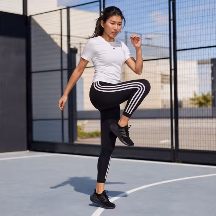 Panta-colanti Adidas Opt TIcons 7/8T Negru XS - 8