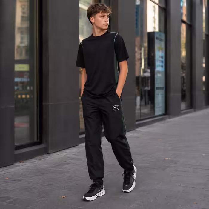 Брюки Nike M NSW SW AIR PANT WV Черный L - 7