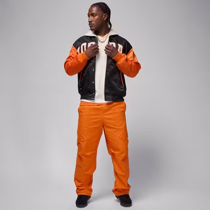 Куртка Nike M J BRK CLGTE VRSTY JKT Черный S - 6