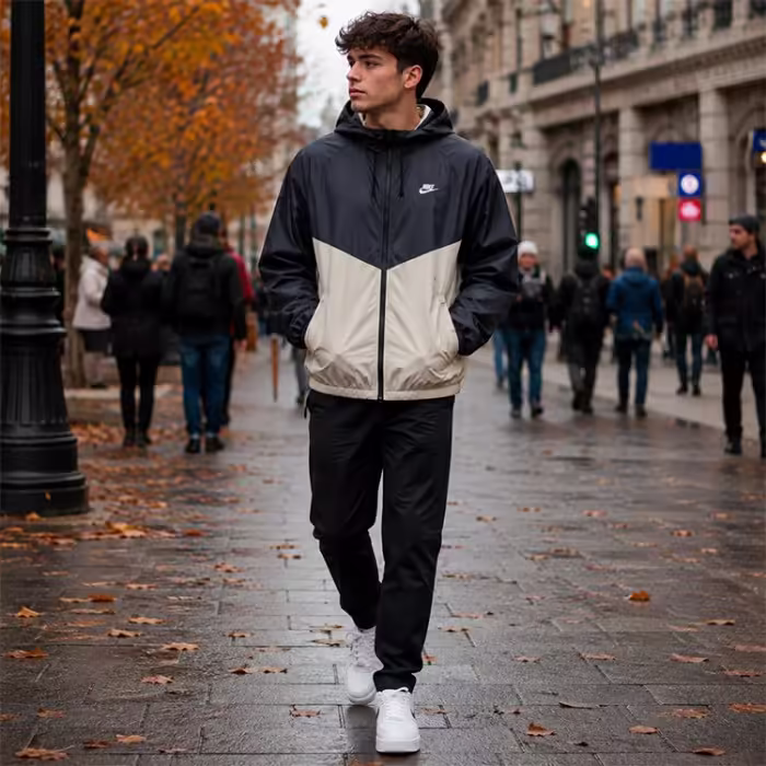 Jacheta Nike Windrunner Jacket Bej XXL - 9