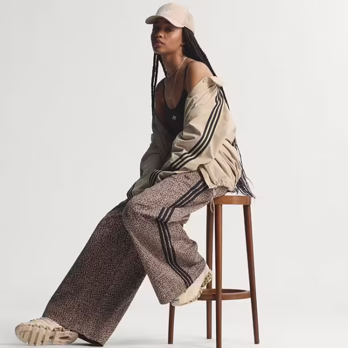Брюки Adidas FIREBIRD OVERSIZED AOP DENIM - 7