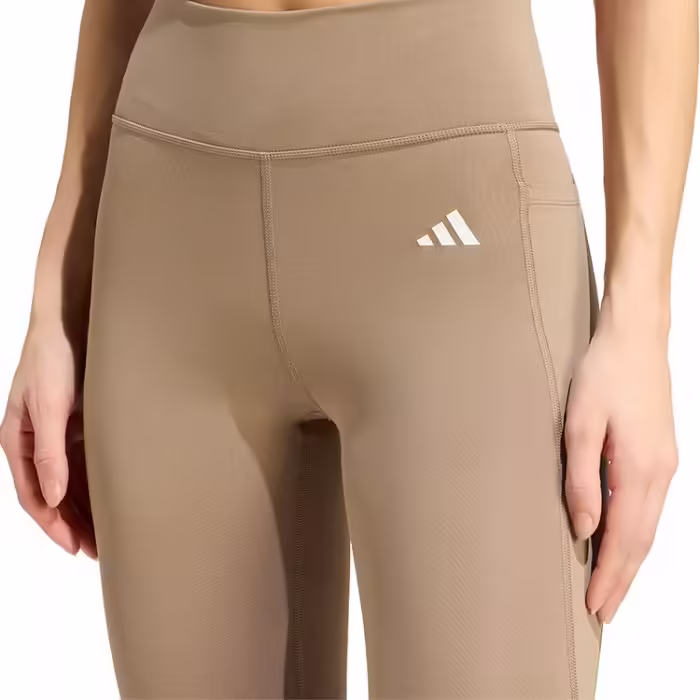 Panta-colanti Adidas OPTIME ESSENTIALS STASH POCKET FULL-LENGTH Maro XS - 4