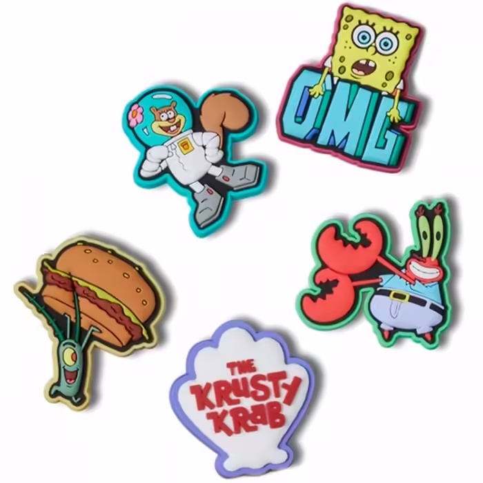 Jibbitz Crocs Spongebob 5 Pack