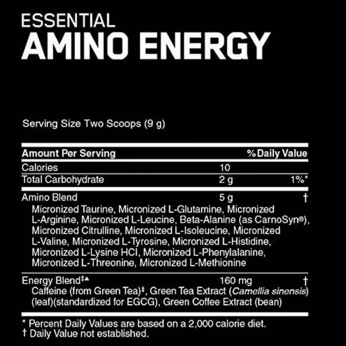 Complex pre-antrenament Optimum Nutrition ON AMINO ENERGY CONCORD GRAPE 1.29LB - 3