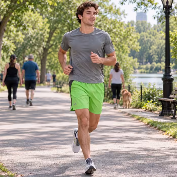 Sorti Under Armour Launch Verde L - 7