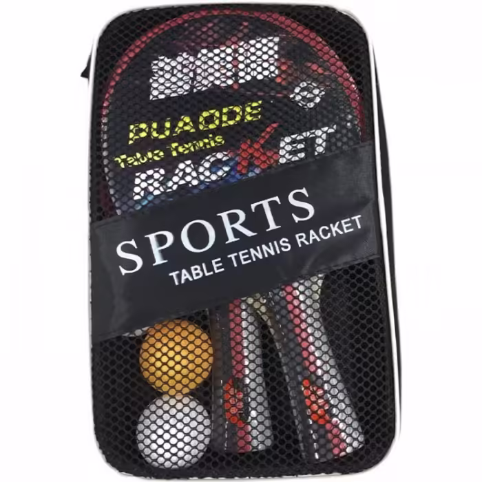 Набор 2 ракетки для тенниса + мячик Nova Ping pong racket Pазноцветный One size