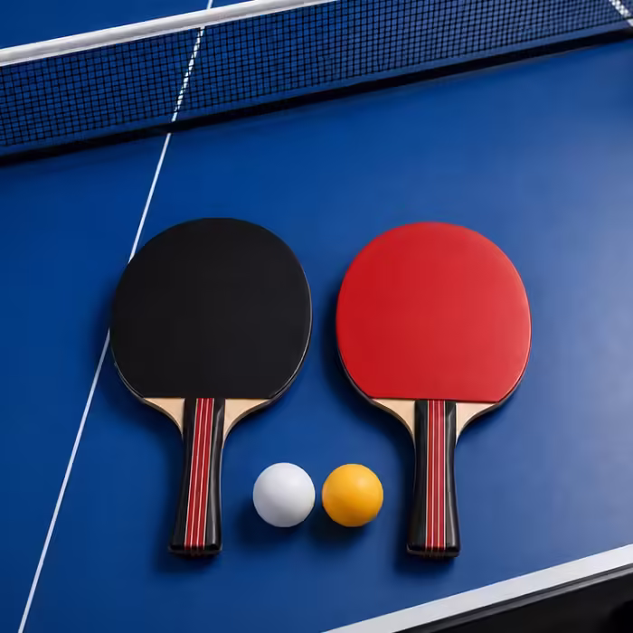 Набор 2 ракетки для тенниса + мячик Nova Ping pong racket Pазноцветный One size - 5