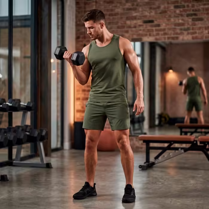 Гантель 12.5 кг YORK Premium PVC Hex Dumbbell Черный/Хром 12.5 kg - 2