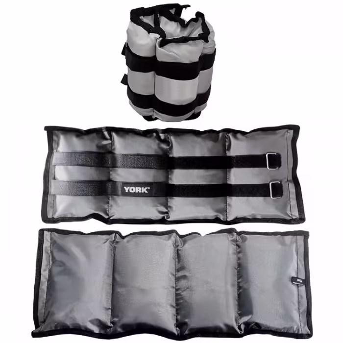 Bratari cu greutati 2x3 kg (pereche) YORK Fitness ankle/wrist weights - 4