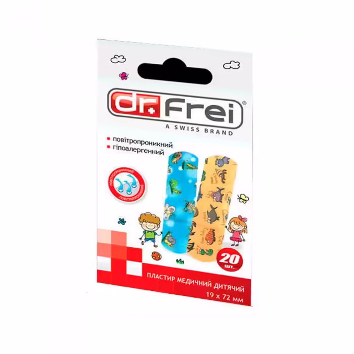 Пластырь Dr Frei Plasters Kids N20