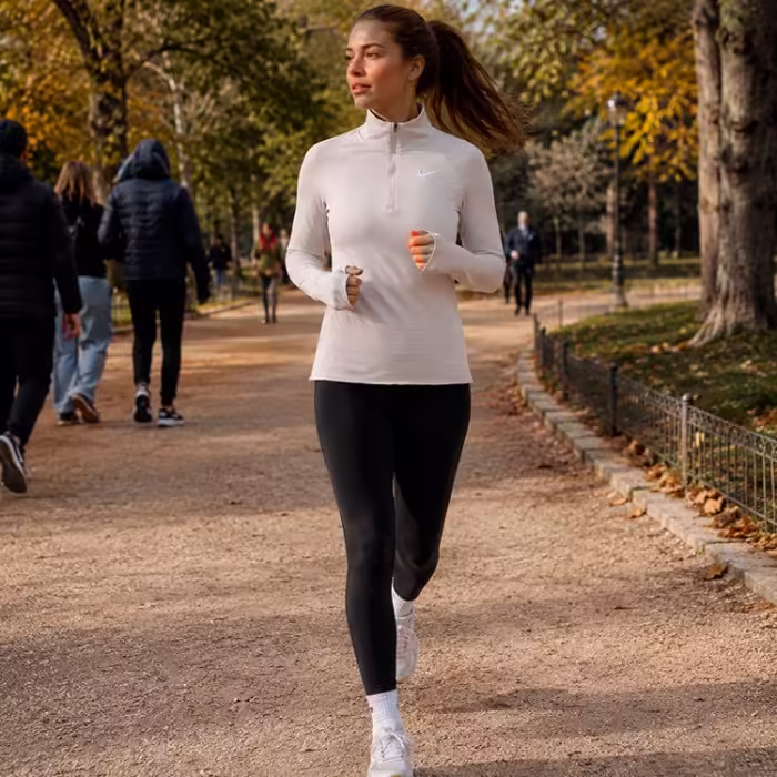 Hanorac Nike W NK TF ELEMENT HZ Gri XS - 9