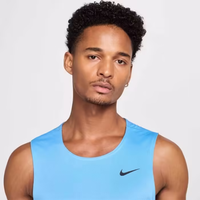 Майка Nike M NK DF READY TANK Голубой XXL - 6
