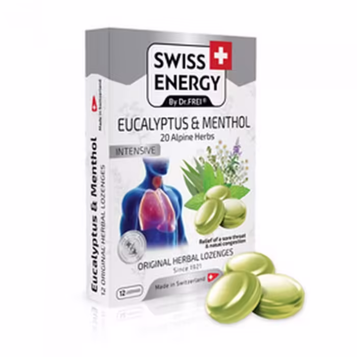 Vitamine Swiss Energy EUCALIPT&MENTA-N12