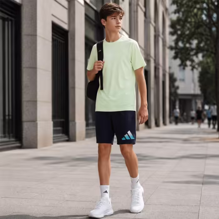 Шорты Adidas B TI SHO Синий 128 - 8