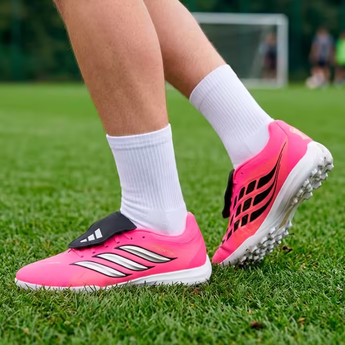 Ghete pentru fotbal Adidas PREDATOR LEAGUE FT TF Roz 46.5 - 3