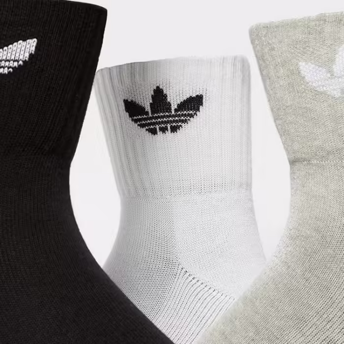 Носки Adidas MID CREW Белый S - 4