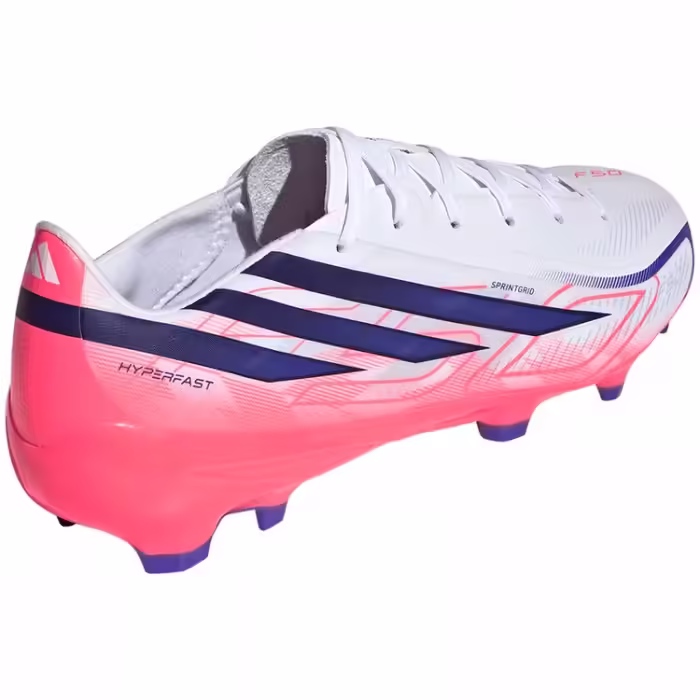 Ghete pentru fotbal Adidas F50 HYPERFAST LEAGUE FG Alb 43.5 - 11