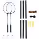 Set p/u badminton NILS Steel