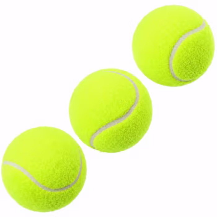 Набор мячей для тенниса 3 шт TM Tennis balls Желтый One size - 2