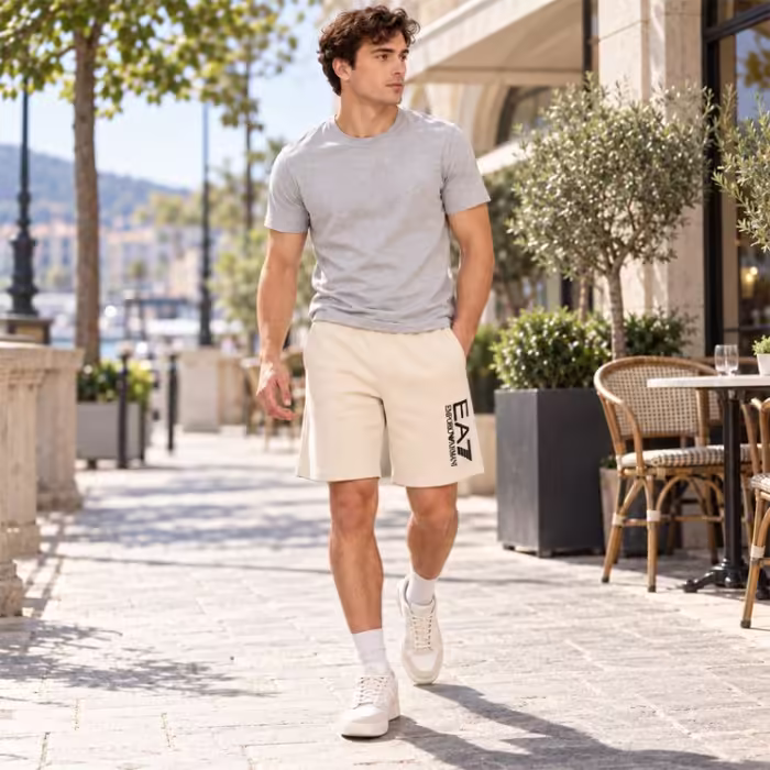 Sorti EA7 EMPORIO ARMANI TRAIN VISIBILITY M SHORTS COFT - 7