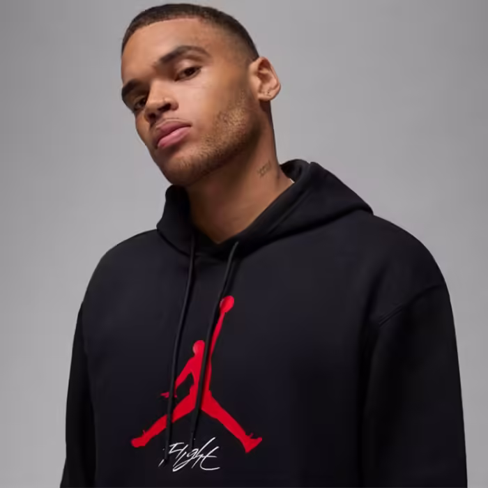 Толстовка Nike M J ESS FLC BASELINE HOODIE Черный XXXL - 6