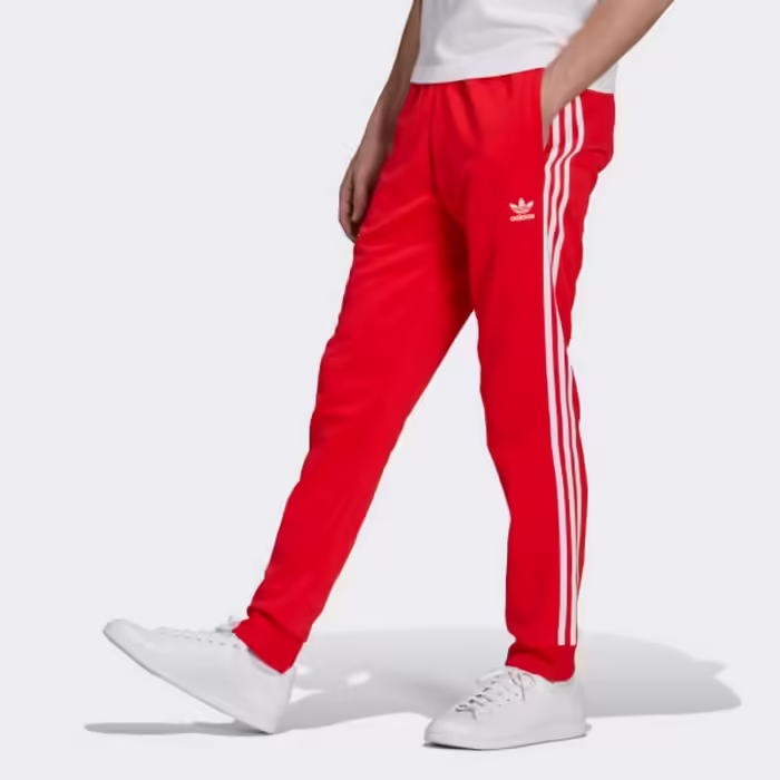 Брюки Adidas SST TP P BLUE Красный S - 2