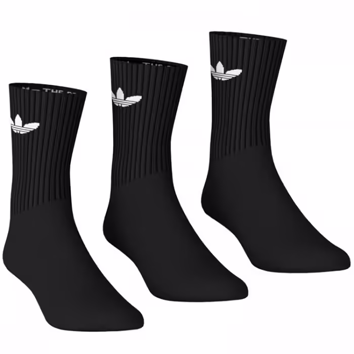 Носки Adidas TREFOIL CUSHION CREW Черный S - 2