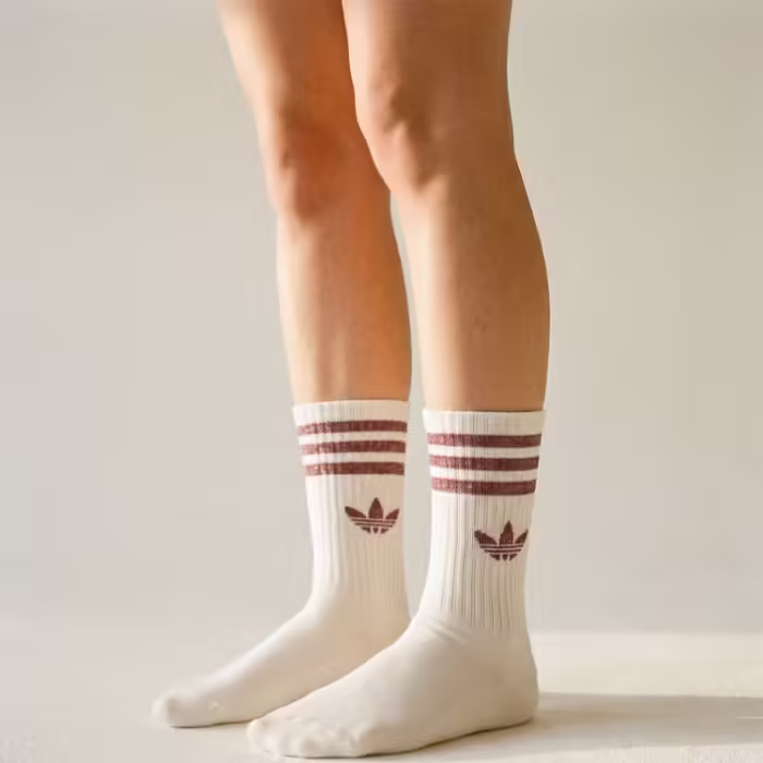 Sosete Adidas 3-STRIPES GLITTER CREW - 5