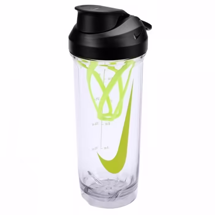 Бутылка Nike TR RECHARGE SHAKER BOTTLE 2.0 24 OZ CLEAR/BLACK/VOLT/VOLT