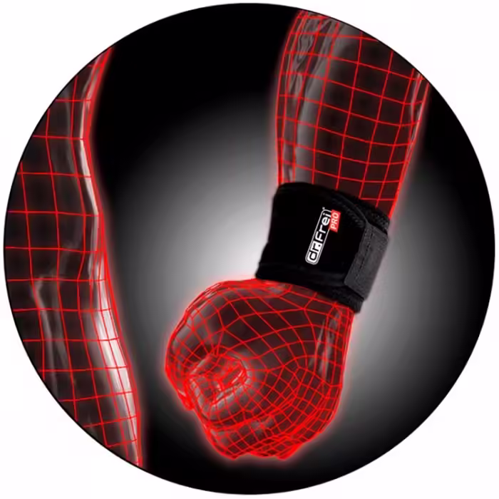 Suport pentru incheietura mainii Dr Frei WRIST BAND PRO Negru - 3