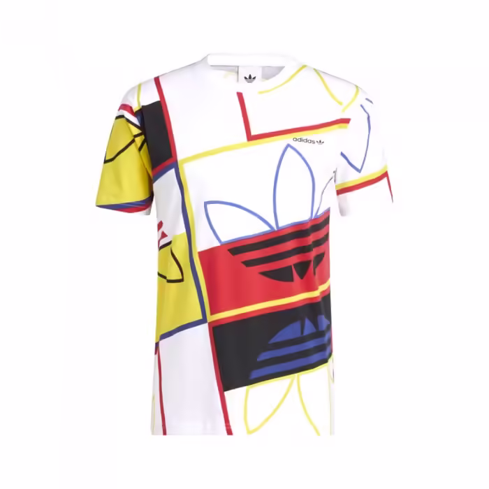 Футболка Adidas AOP LOGO PLAY T Белый S