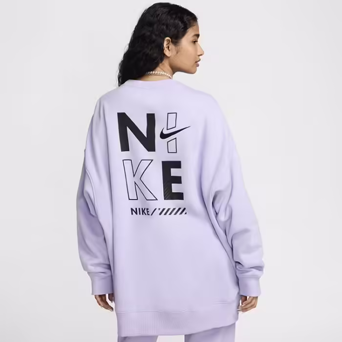 Hanorac Nike W NSW FLC OS CREW GLS Mov XS - 2