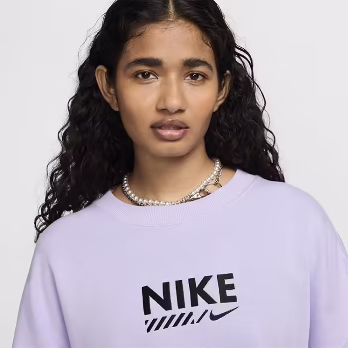 Hanorac Nike W NSW FLC OS CREW GLS Mov XS - 5