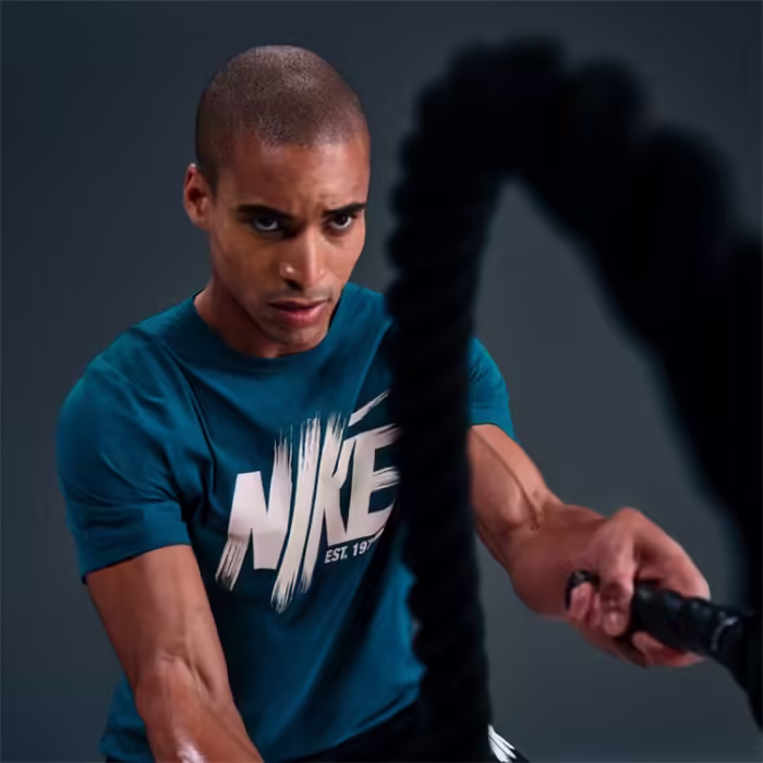 Футболка Nike M NK DF UV HYVERSE SS GFX Зеленый S - 6