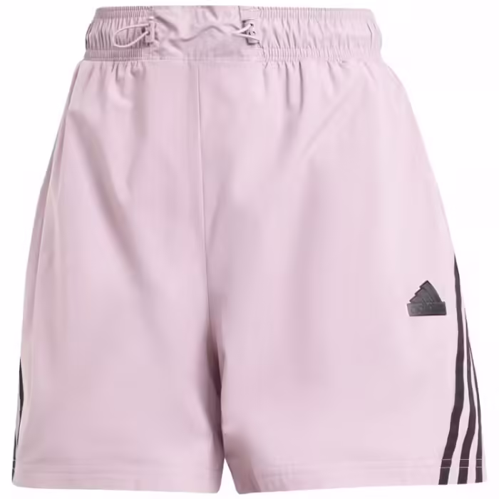 Шорты Adidas W FI 3S WVN SHO Сиреневый S - 6