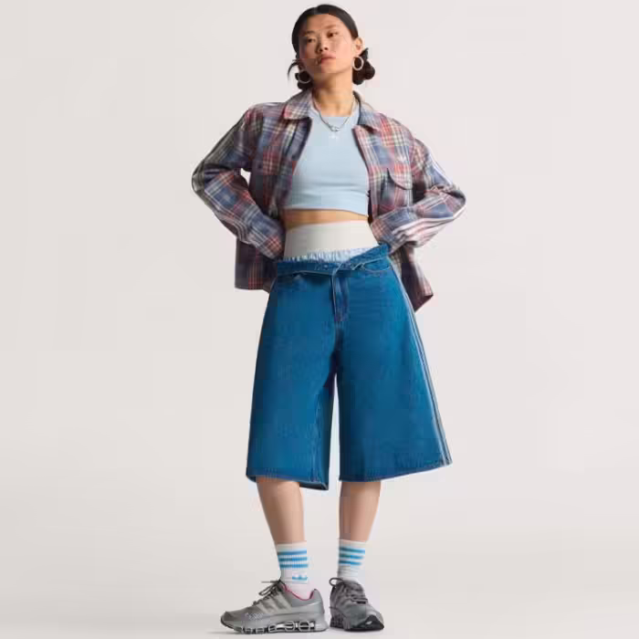 Шорты Adidas FIREBIRD JORTS DENIM - 3