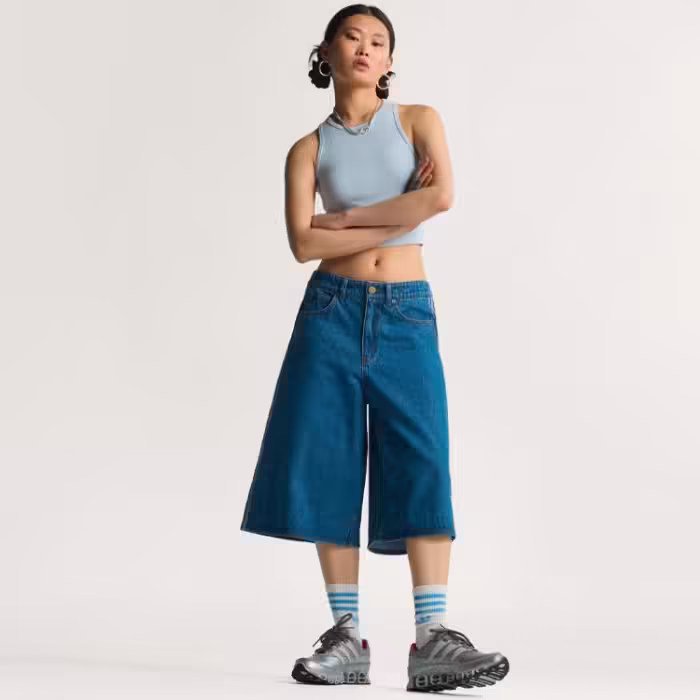 Шорты Adidas FIREBIRD JORTS DENIM - 4