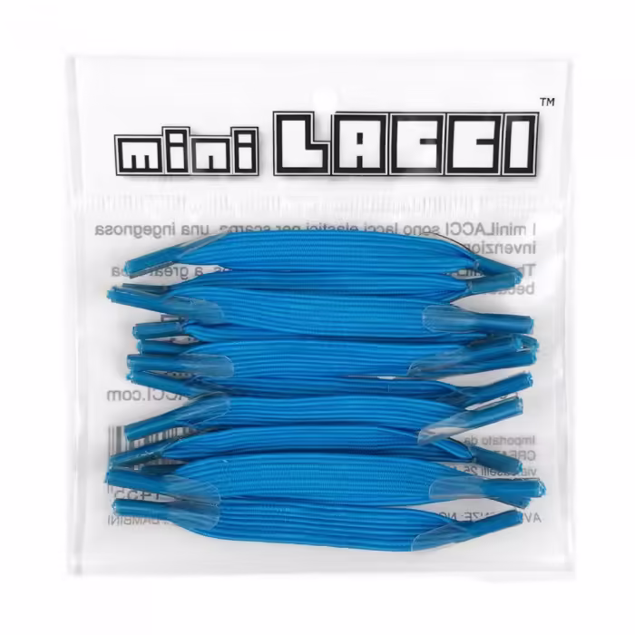 Set sireturi 12 buc miniLACCI ML-15 Albastru deschis