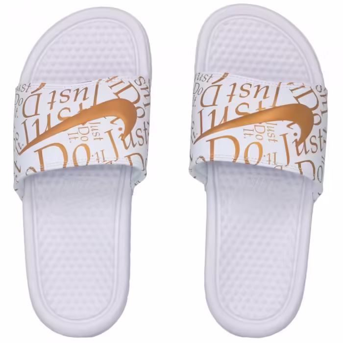 Slapi Nike BENASSI JDI PRINT Alb 36.5
