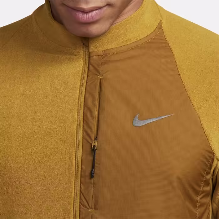 Толстовка Nike M NK DF RUN DVN MIDLYR HZ Коричневый M - 7