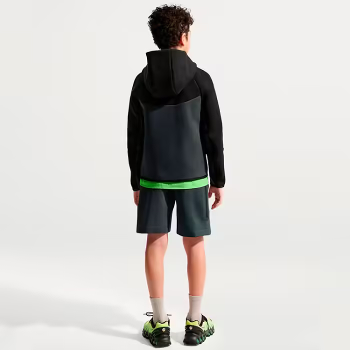 Толстовка Nike TECH FLEECE HOODIE Черный S - 4