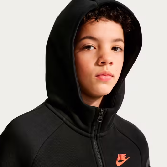 Толстовка Nike TECH FLEECE HOODIE Черный S - 6