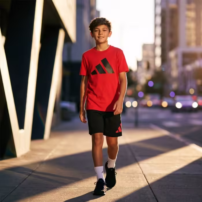 Set tricou + sorti Adidas J BL T-SET - 2