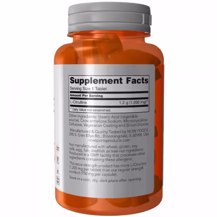 Vitamine Now Sports L-Citrulline, Extra Strength - 3