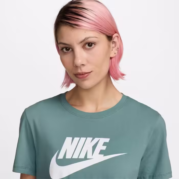 Футболка Nike W NSW TEE ESSNTL ICN FTRA Зеленый M - 5